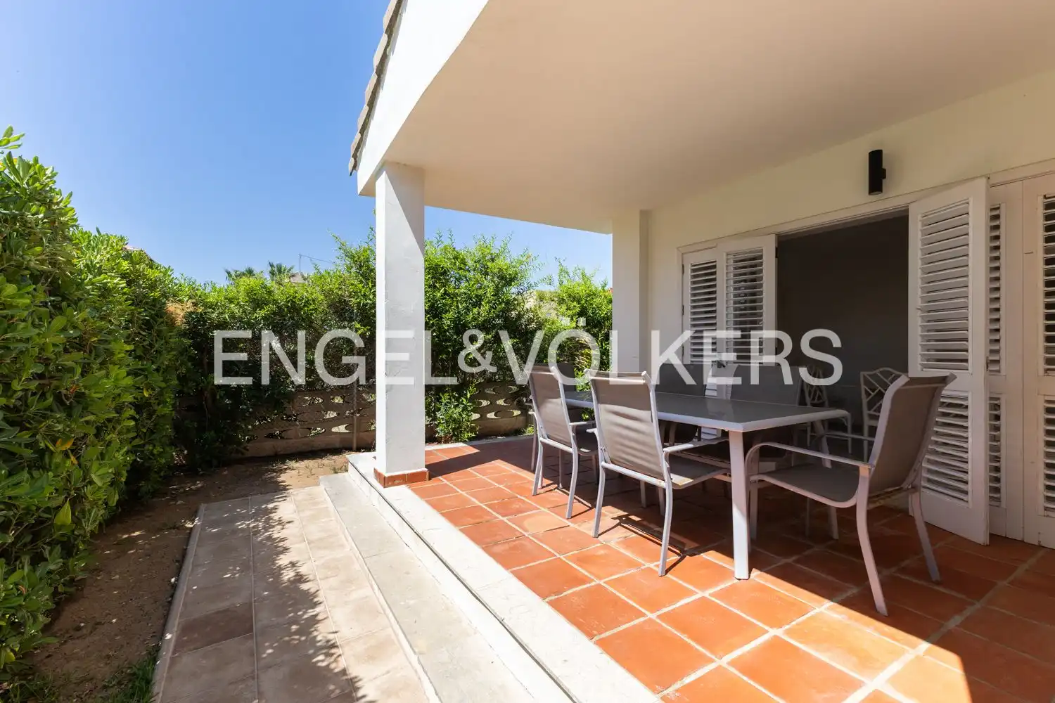 Terrace of Houses for rent in Valencia  with Air Conditioner, Heating and Private garden
