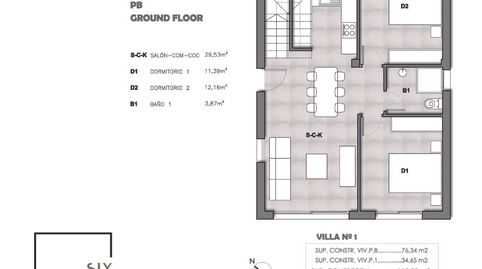 Este nuevo proyecto de villas contemporáneasnbspestá situado cerca de la Laguna Salada de la Mata, Rojales, Alicante, Costa Blanca, imatge 2