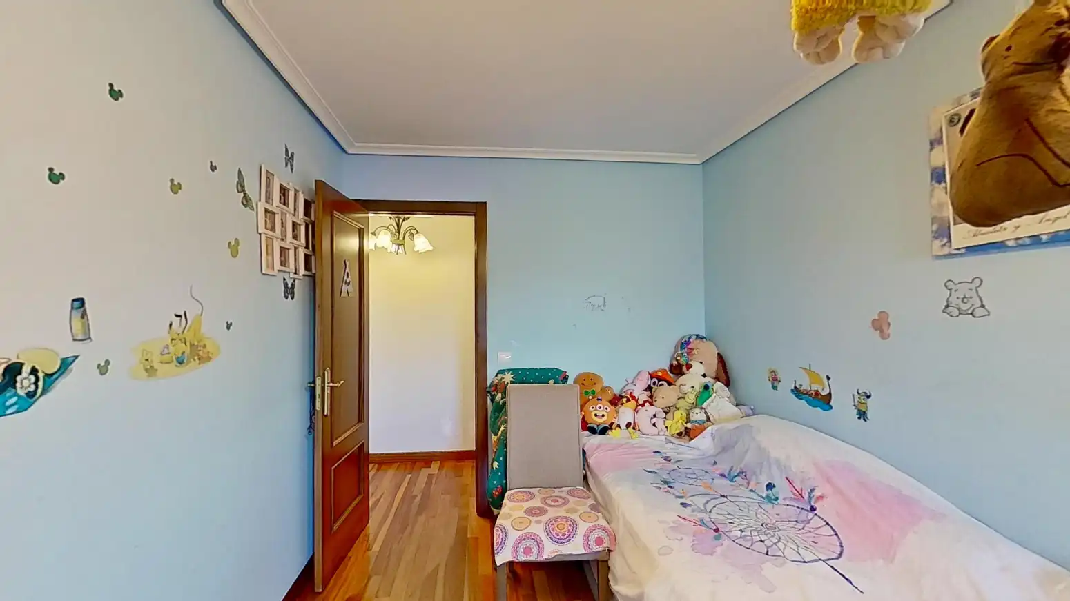 Bedroom of Attic for sale in Santander  with Heating, Parquet flooring and Terrace