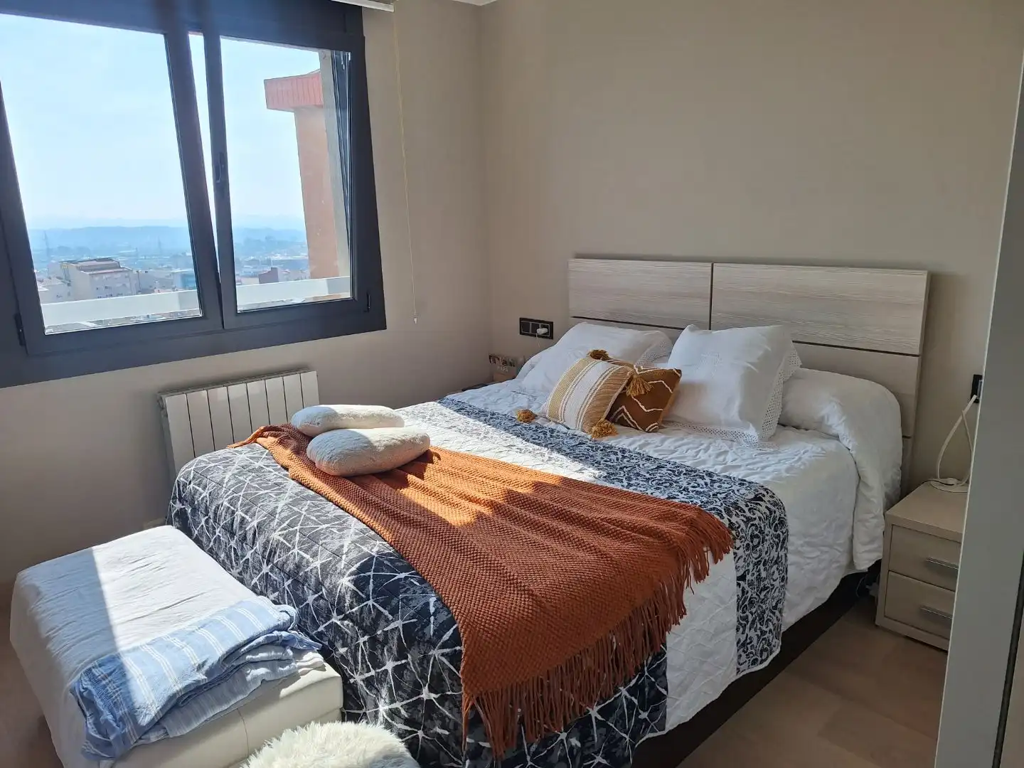 Bedroom of Flat for sale in Terrassa  with Balcony