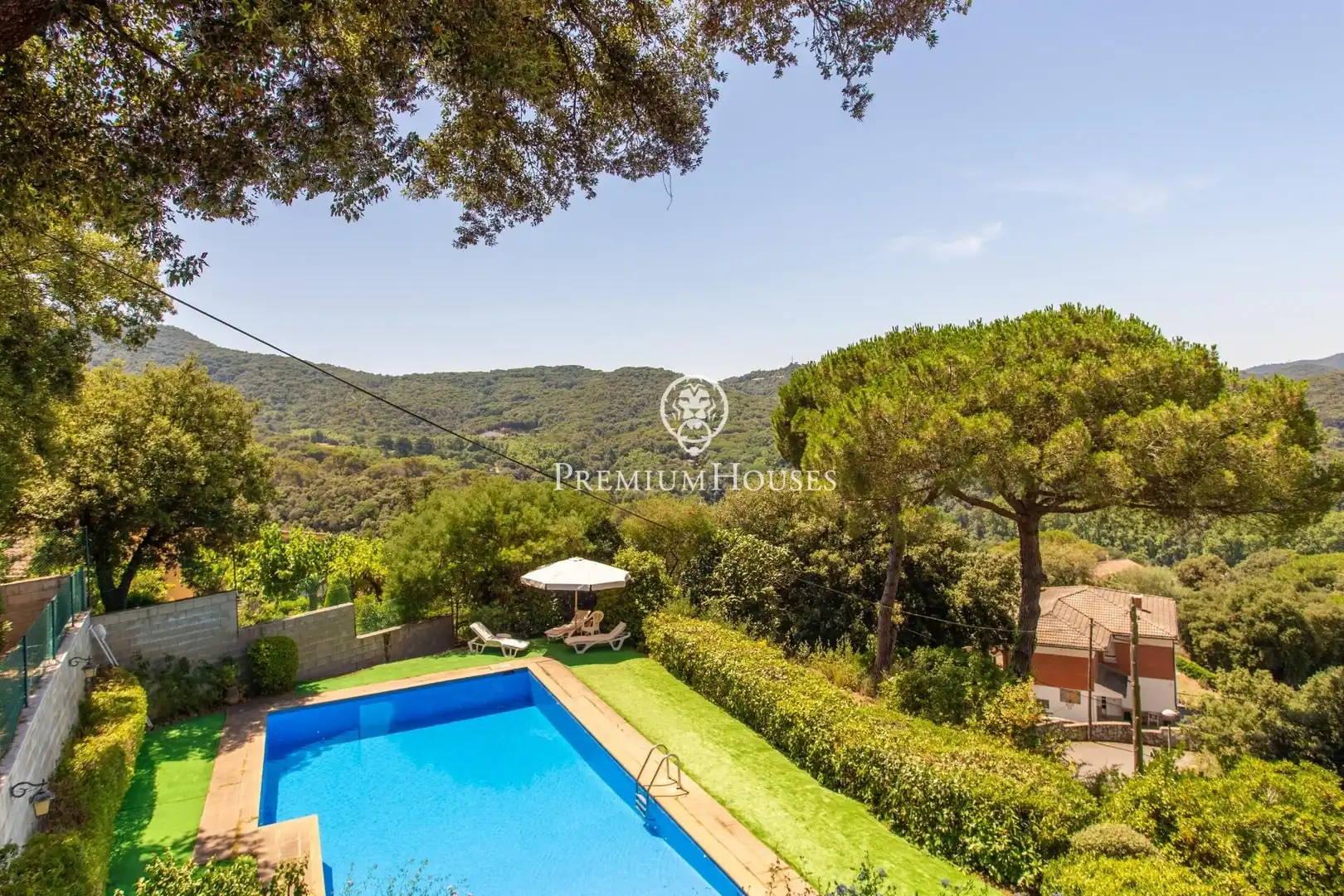 Jardín de Casa o chalet en venta en Vallromanes con Calefacción, Jardín privado y Terraza