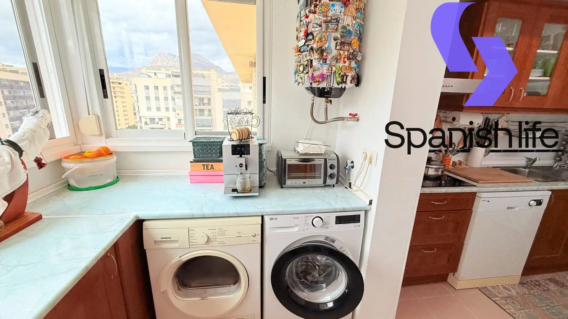 Kitchen of Apartments for sale in Villajoyosa / La Vila Joiosa  with Furnished and Community pool
