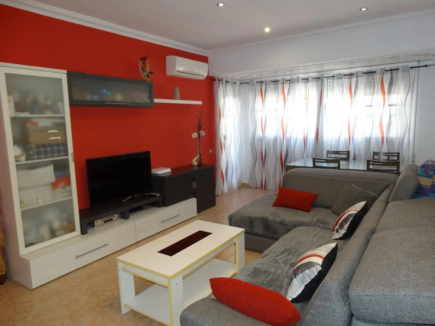 Living room of Flat for sale in Amposta  with Air Conditioner, Heating and Terrace
