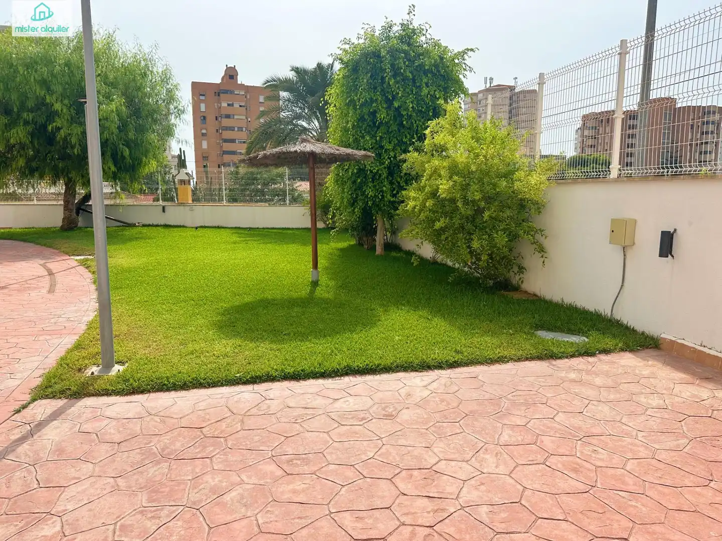 Garden of Apartments for rent in El Campello  with Air Conditioner, Heating and Private garden