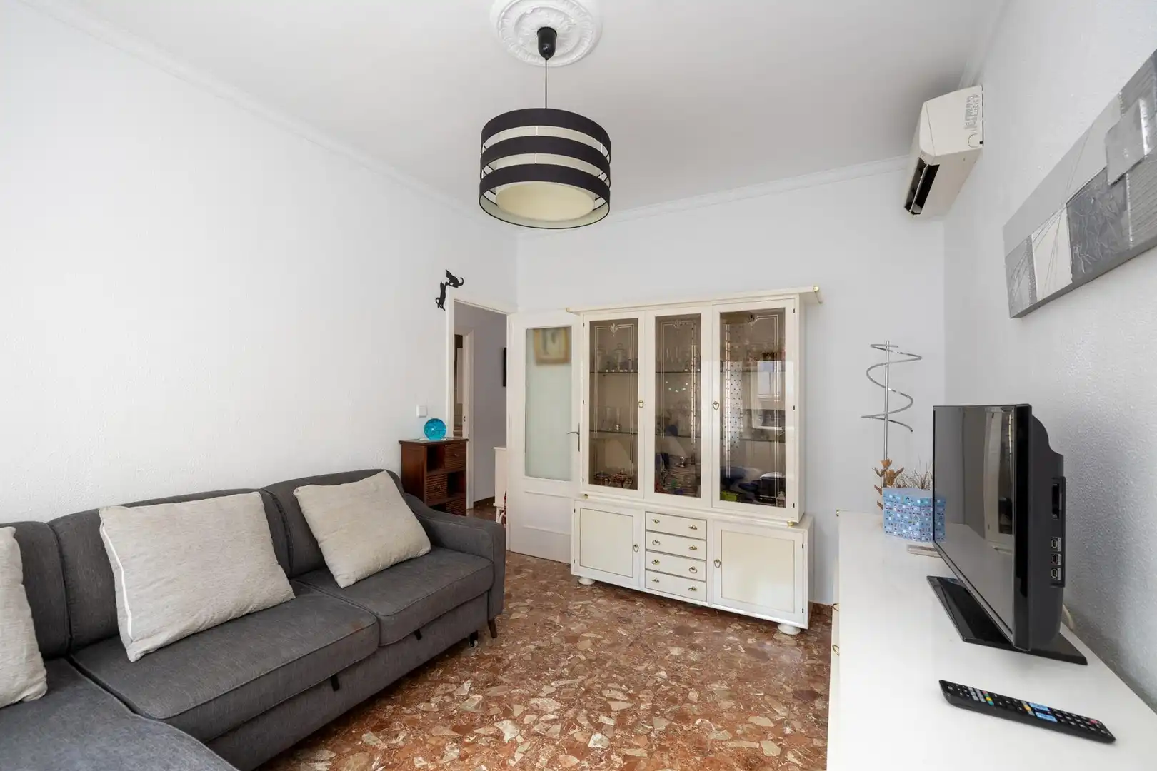 Sala d'estar de Casa o xalet en venda en Armilla amb Aire condicionat, Traster i Balcó