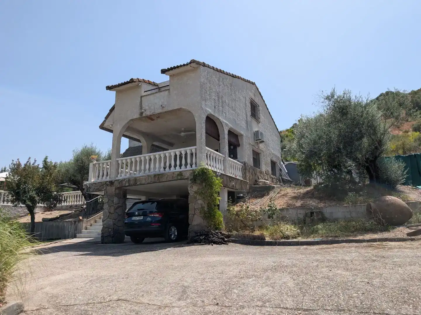 Vista exterior de Pis en venda en Las Herencias amb Aire condicionat, Jardí privat i Parquet