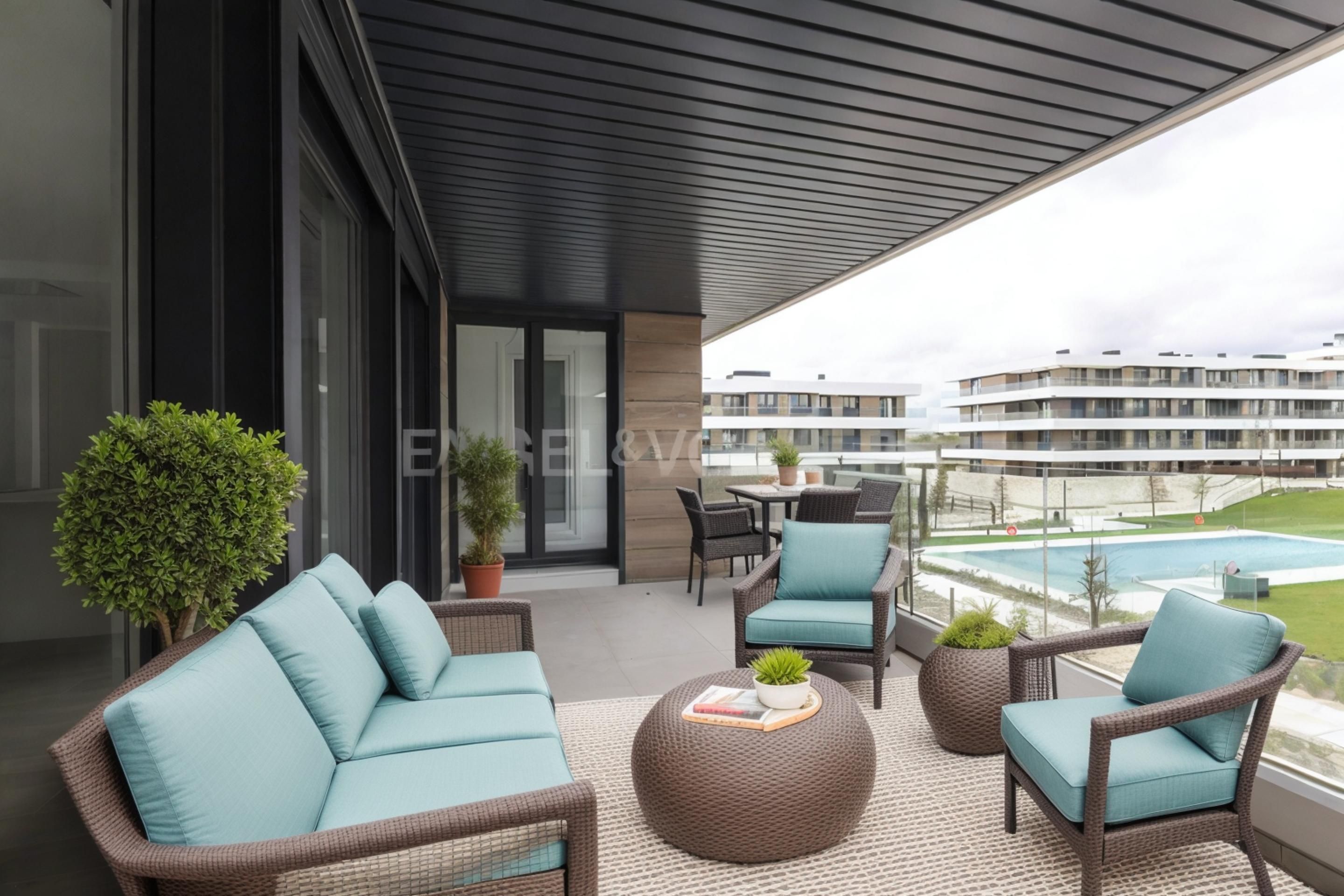 Terrace of Apartment for sale in La Moraleja  with Air Conditioner, Heating and Terrace