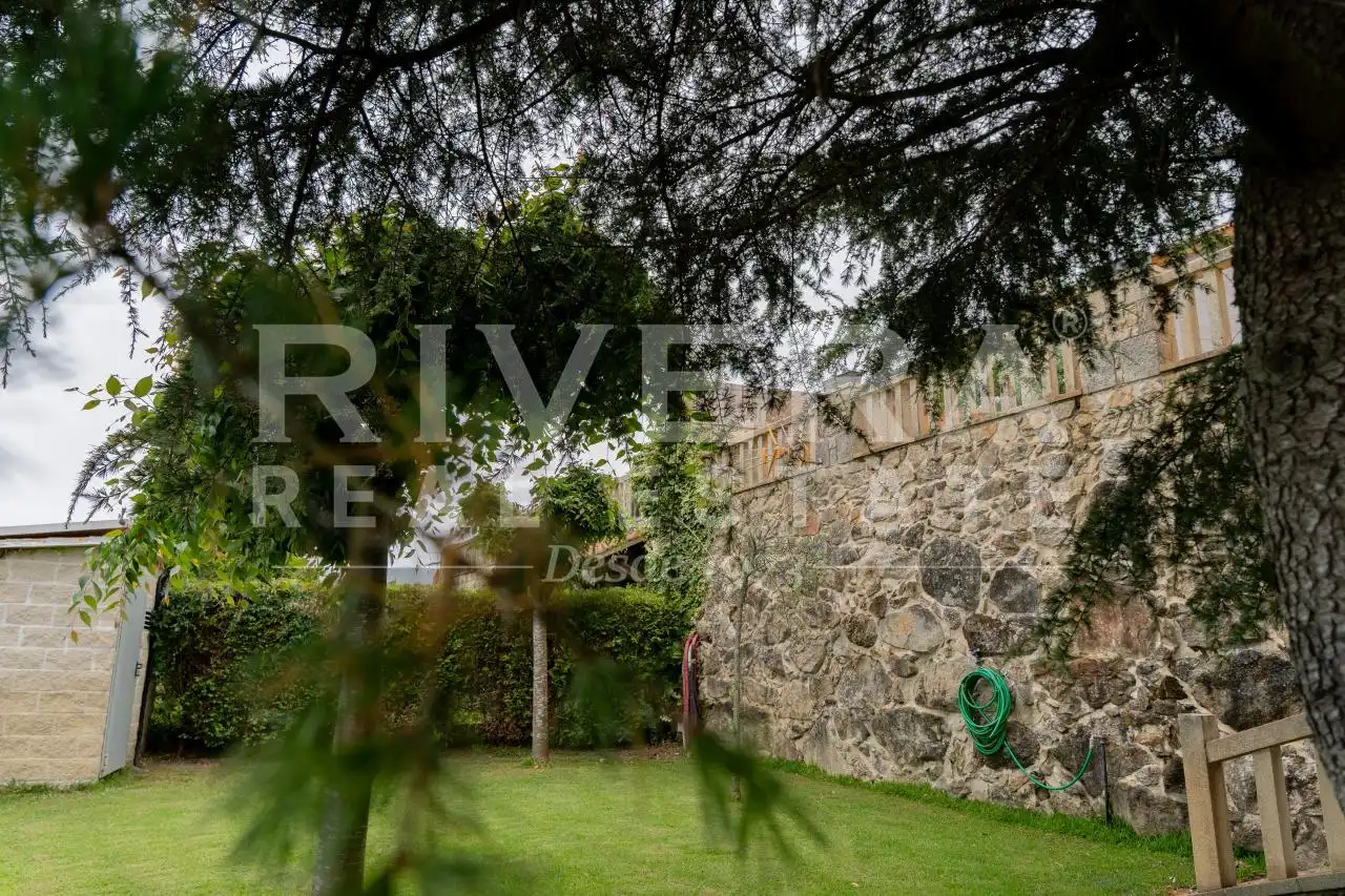 Jardín de Casa o chalet en venta en O Rosal   con Calefacción, Jardín privado y Terraza
