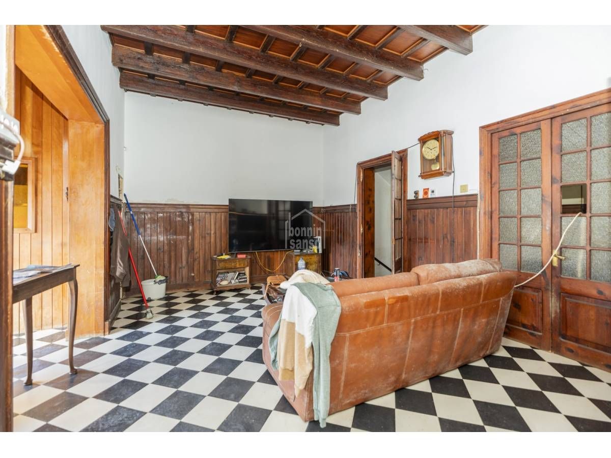 Sala d'estar de Casa o xalet en venda en Maó - Mahón amb Terrassa