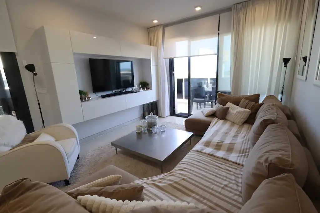 Living room of Apartments for sale in Orihuela  with Air Conditioner, Heating and Terrace
