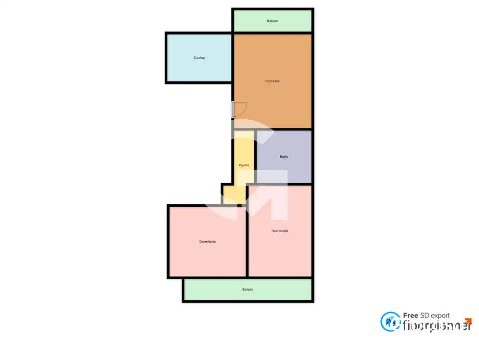 Flat for sale in Mataró  with Air Conditioner, Oven and TV