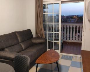 Living room of Flat to rent in Roquetas de Mar  with Air Conditioner and Terrace