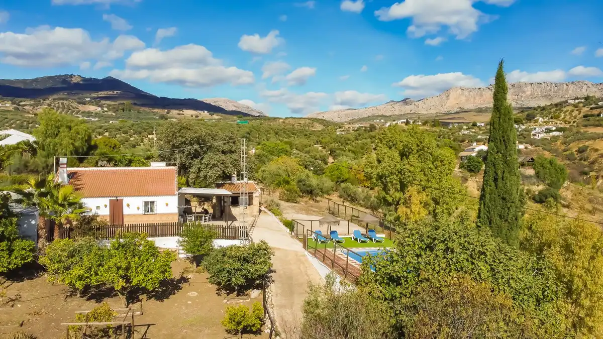 Jardí de Finca rústica en venda en Villanueva de la Concepción amb Jardí privat, Terrassa i Traster