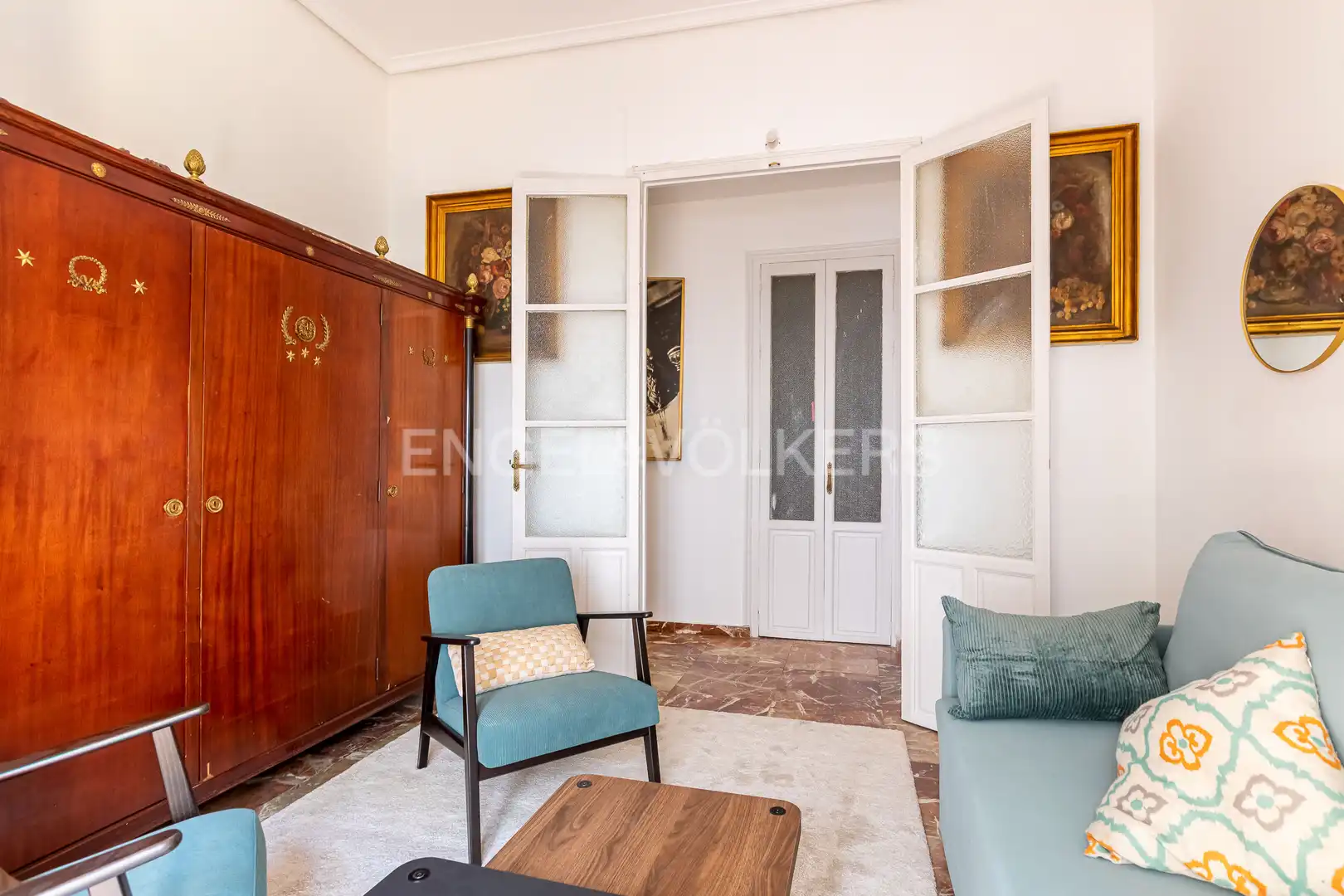 Sala de estar de Piso de alquiler en Sevilla con Aire acondicionado y Calefacción