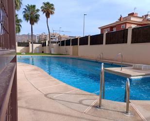 Swimming pool of Flat to rent in Roquetas de Mar  with Heating, Private garden and Terrace