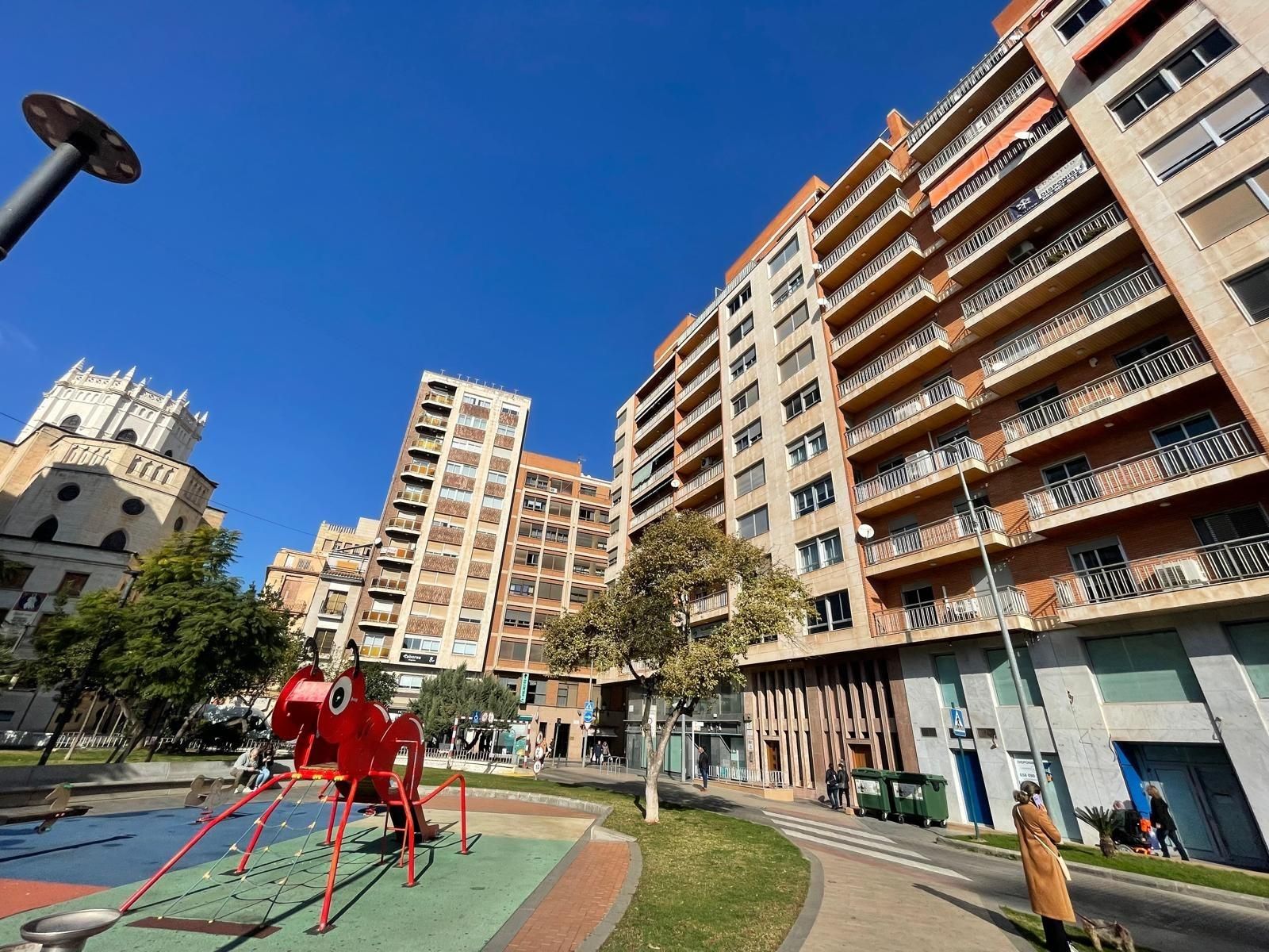 Exterior view of Flat for sale in Castellón de la Plana / Castelló de la Plana  with Parquet flooring and Balcony
