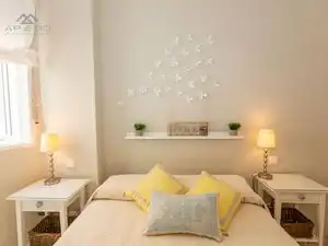 Bedroom of Flat for rent in Almuñécar  with Air Conditioner, Terrace and Furnished