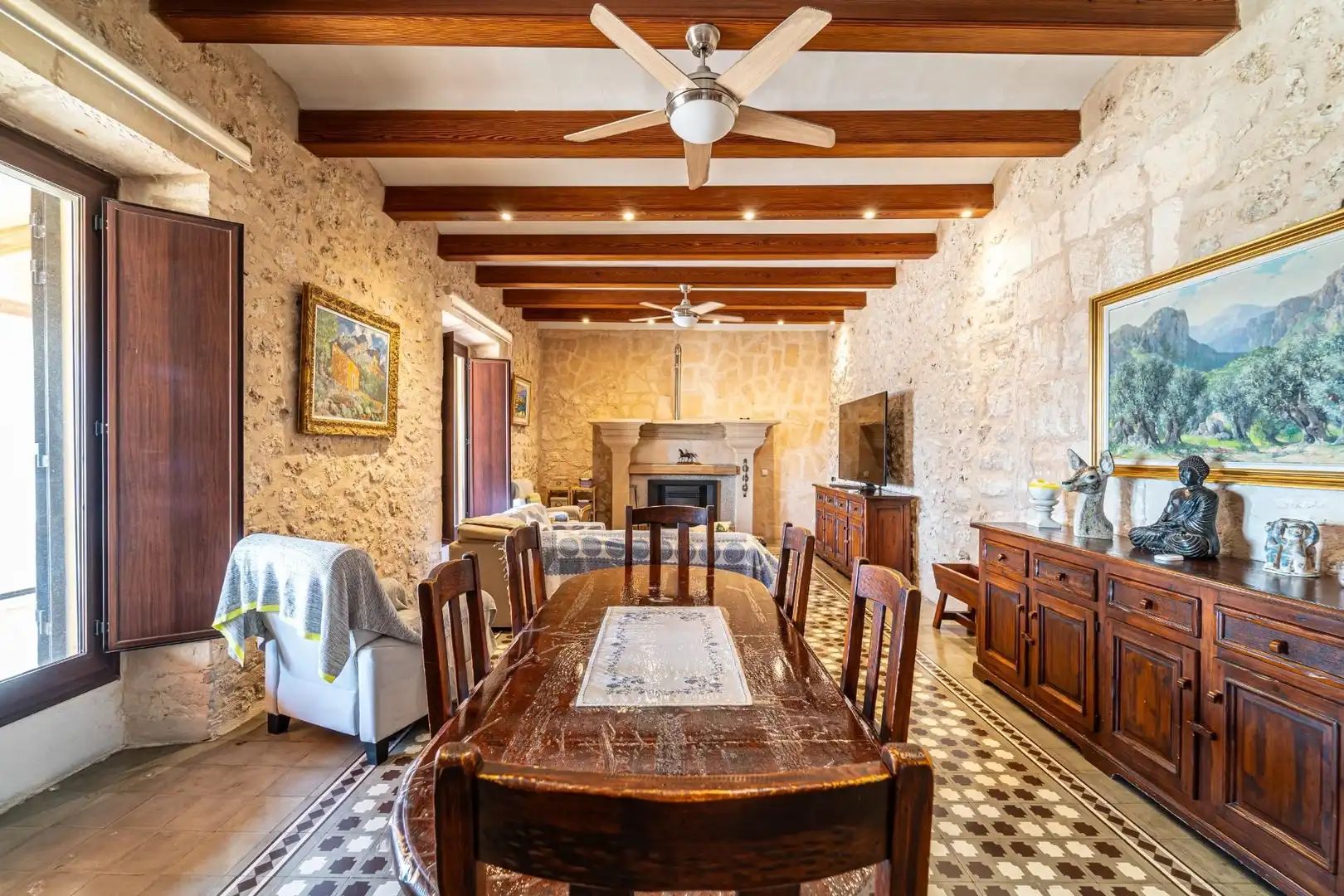 Casa rústica amb terrassa en venda a Lloret de Vistalegre, imagen 26