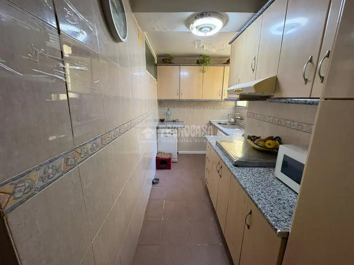Cocina de Piso en venta en Málaga con Aire acondicionado y Terraza