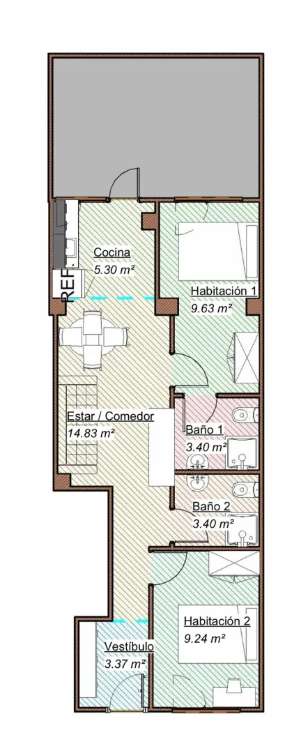 Flat for sale in  Valencia Capital  with Terrace