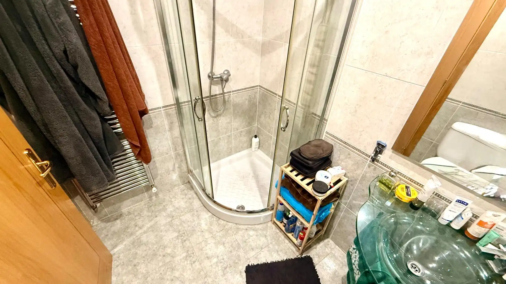 Bathroom of Duplexes for sale in Ourense Capital   with Heating, Storage room and Furnished