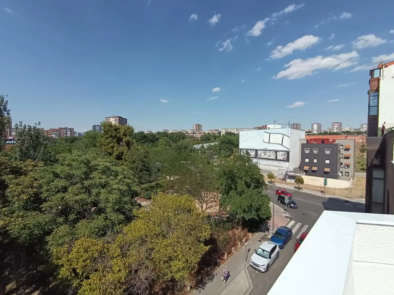 Vista exterior de Ático de alquiler en Madrid con Aire acondicionado, Calefacción y Terraza