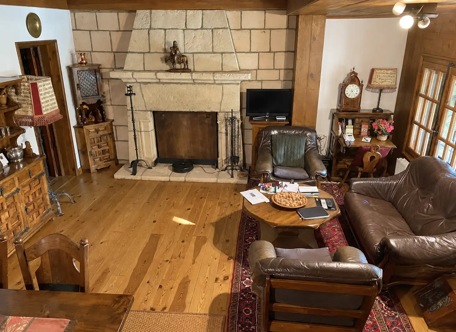 Sala d'estar de Casa o xalet en venda en Fuente Santa