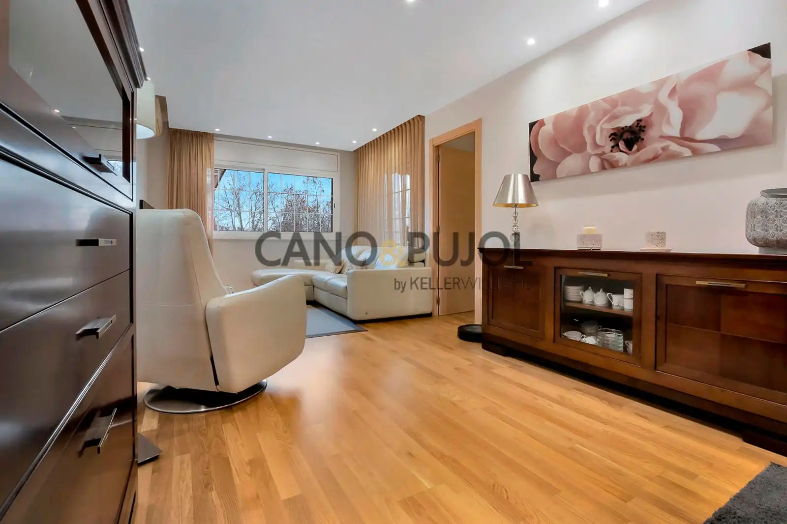 Sala de estar de Piso en venta en Rubí con Aire acondicionado, Calefacción y Terraza