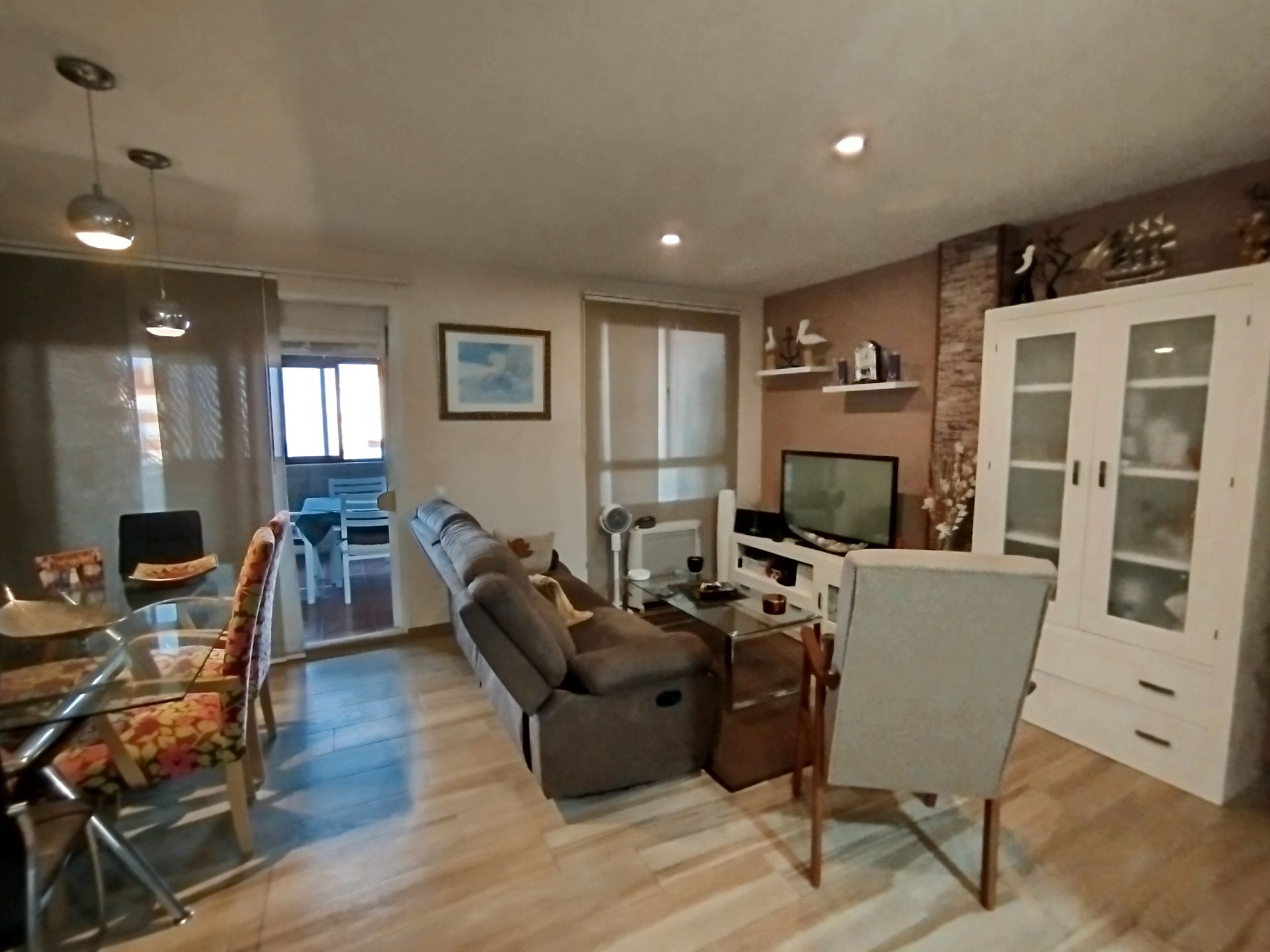 Living room of Flat for sale in San Fernando  with Terrace and Furnished