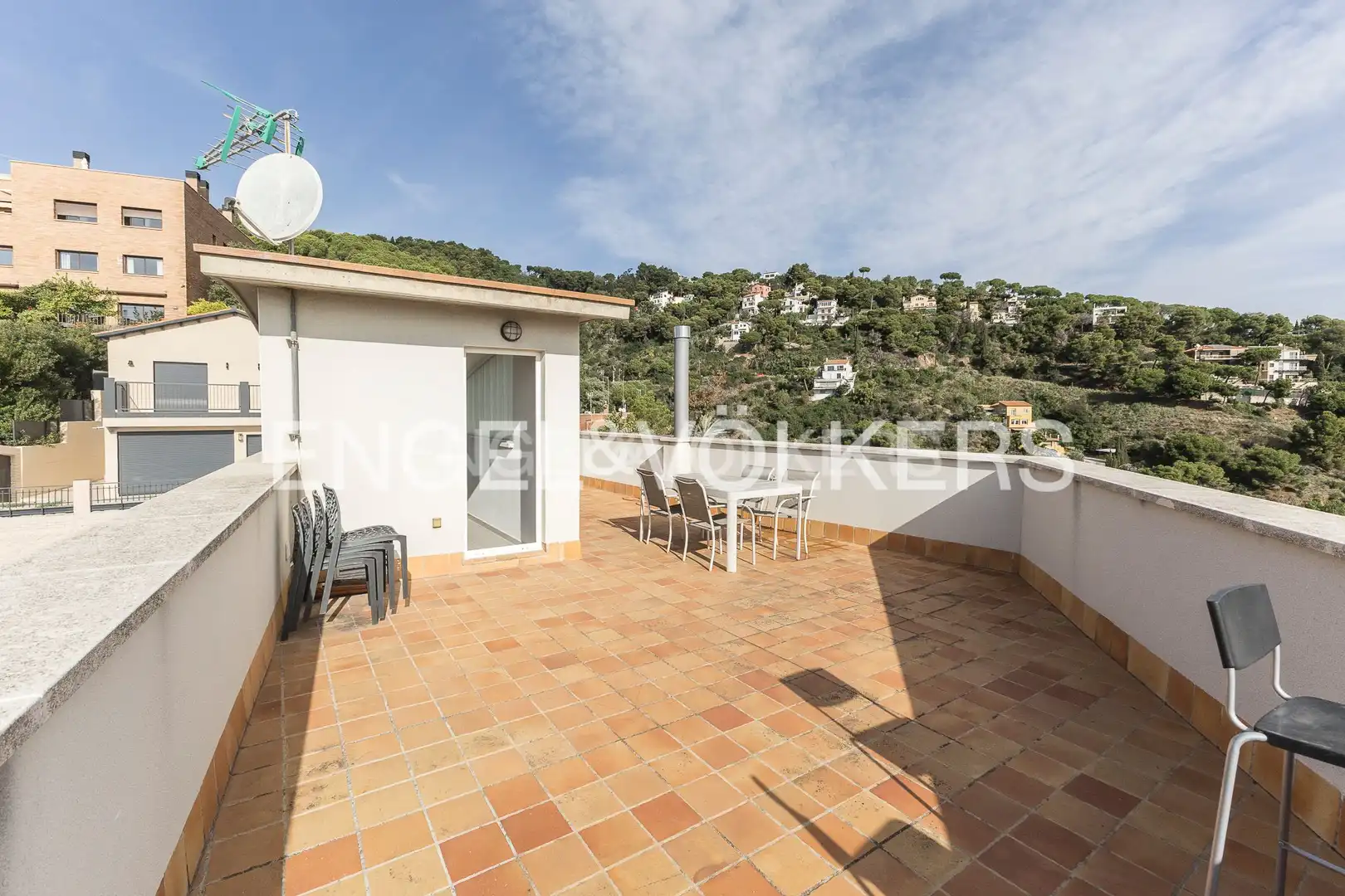 Terrace of Houses for sale in Barcelona  with Air Conditioner, Heating and Private garden