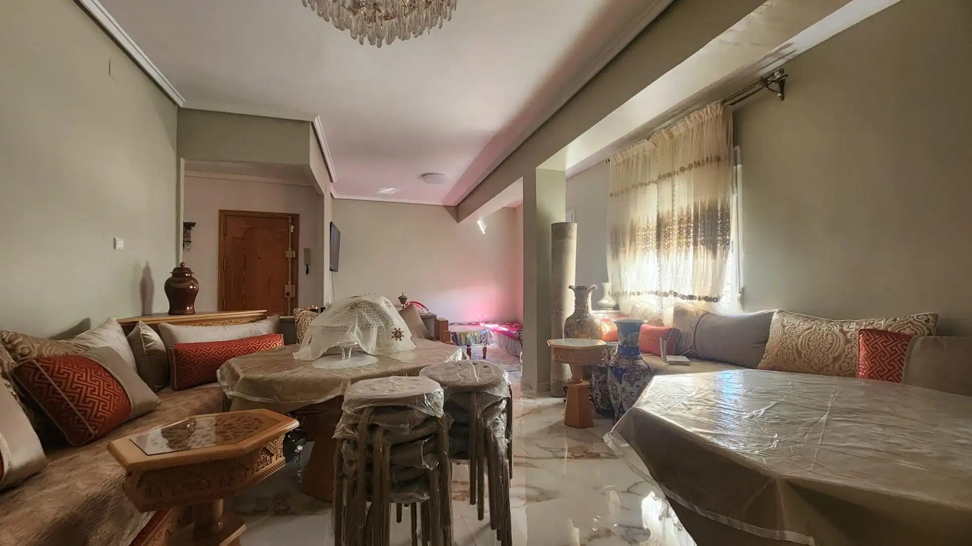 Living room of Flat for sale in Crevillent  with Balcony