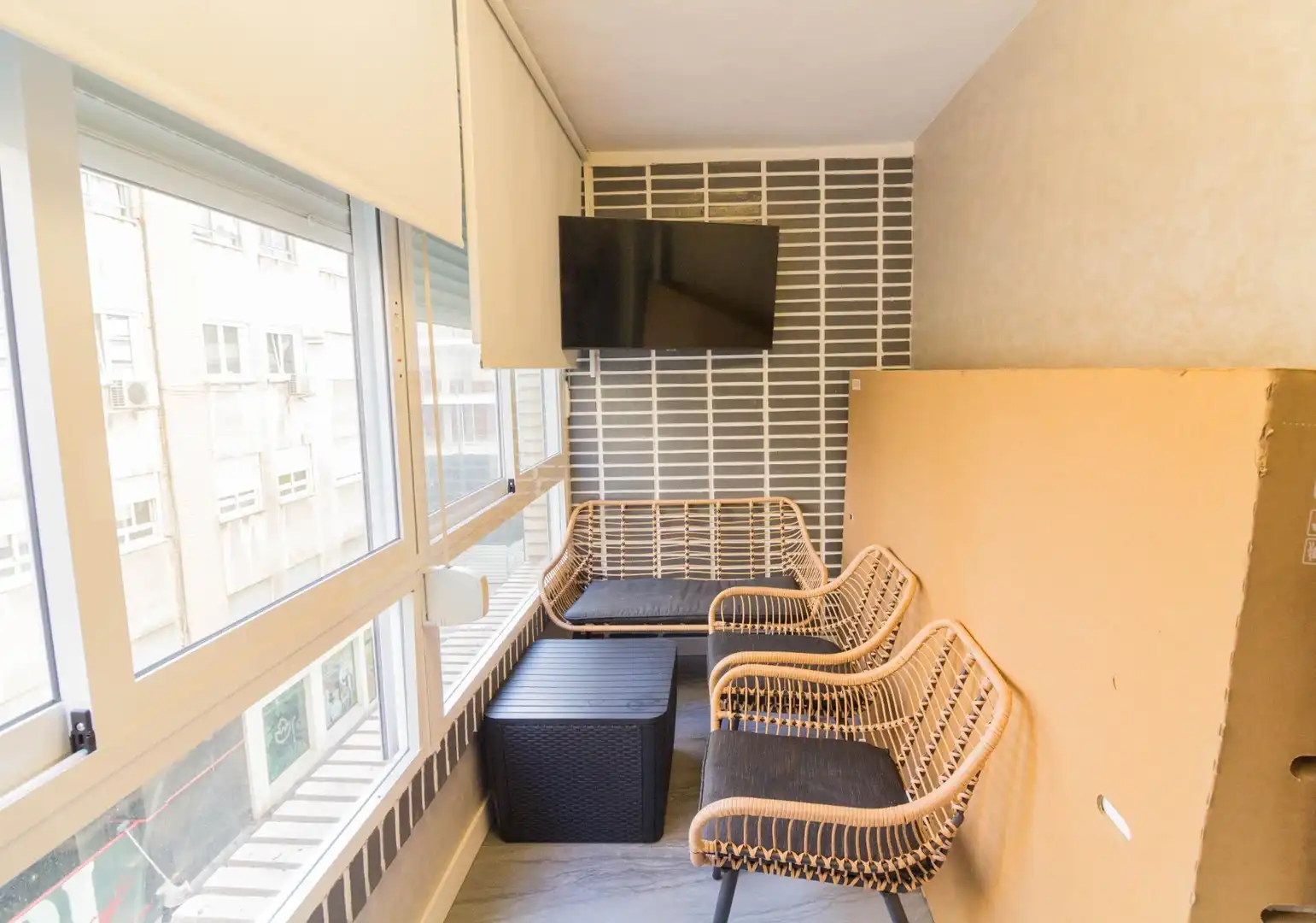 Balcony of Flat for rent in Orihuela  with Air Conditioner, Terrace and Balcony