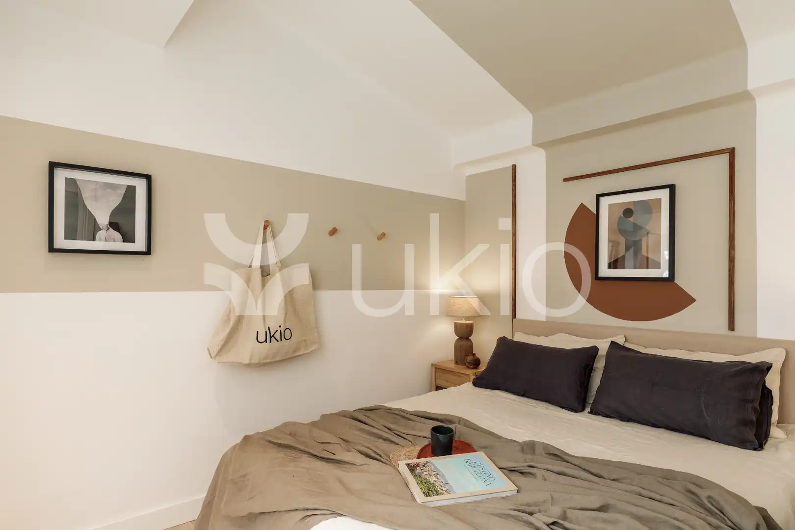 Habitación de Apartamento de alquiler en Barcelona con Aire acondicionado, Calefacción y Terraza