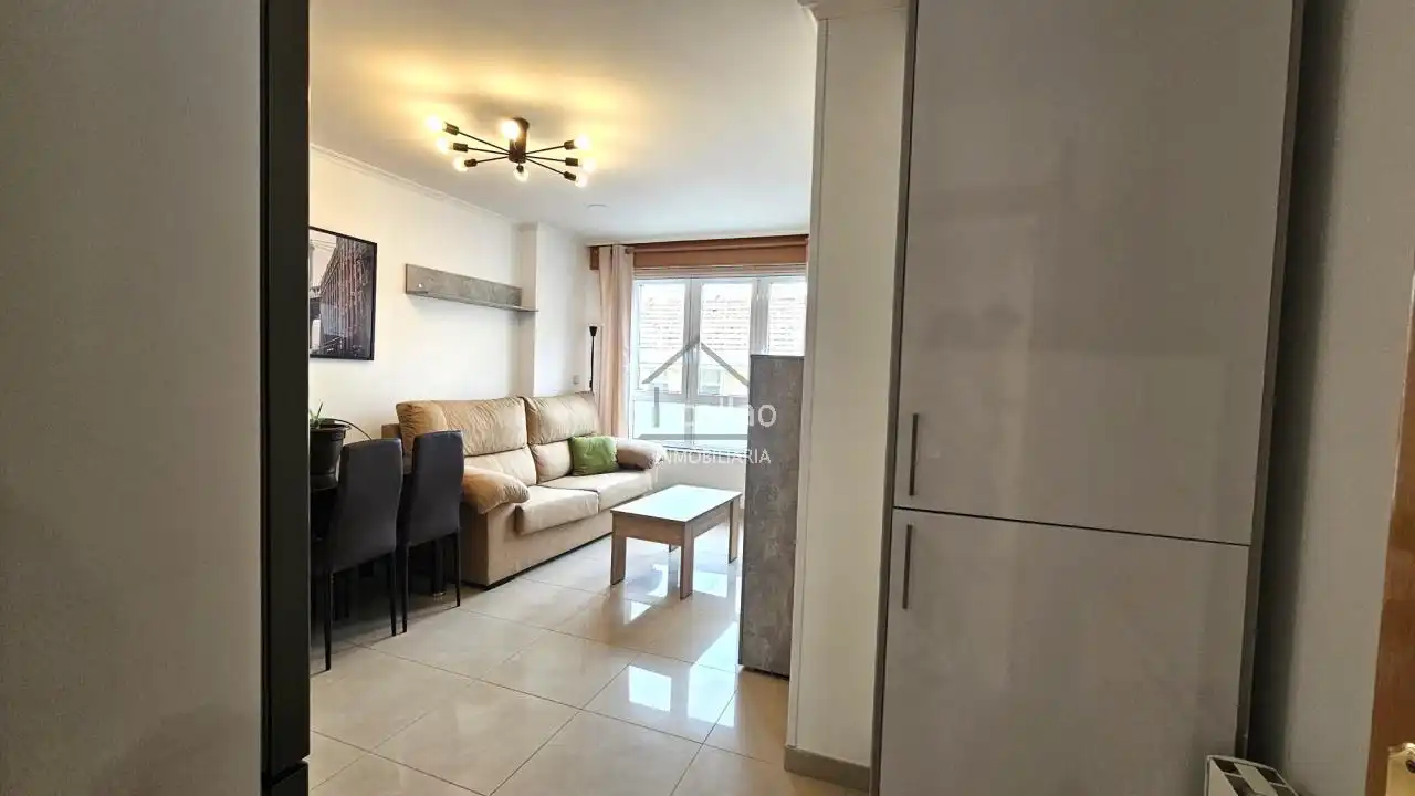 Sala de estar de Piso de alquiler en Ferrol con Calefacción, Trastero y Amueblado