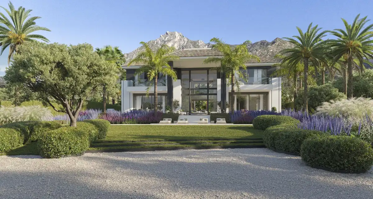 Jardí de Casa o xalet en venda en Marbella amb Aire condicionat, Jardí privat i Terrassa