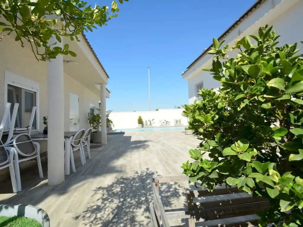 Terraza de Casa o chalet en venta en Rojales con Aire acondicionado, Jardín privado y Terraza