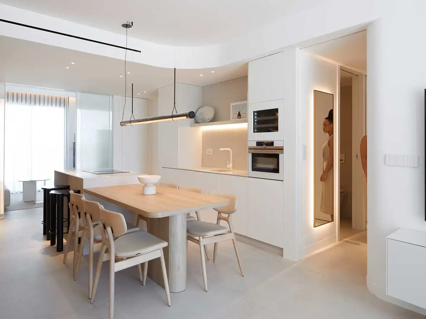 Cocina de Apartamento en venta en Cartagena con Calefacción y Piscina comunitaria