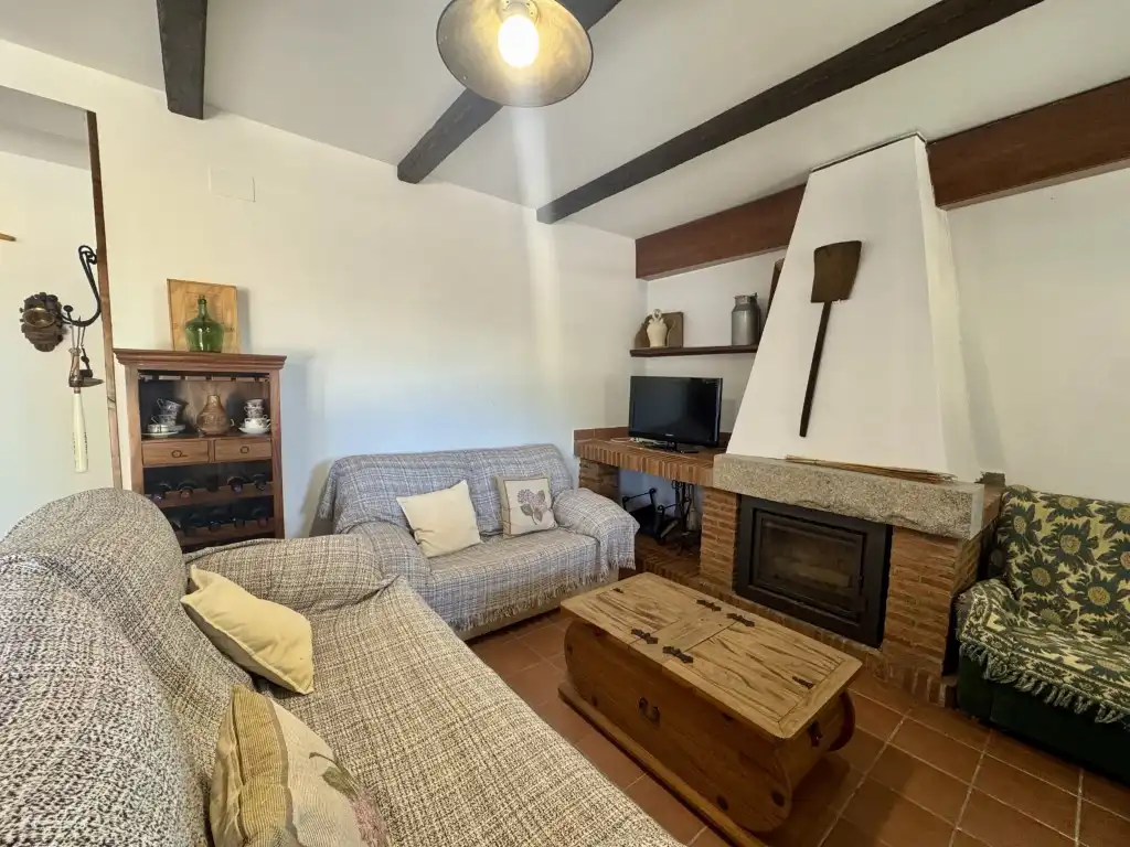 Living room of Country homes for sale in Zarza-Capilla, Badajoz