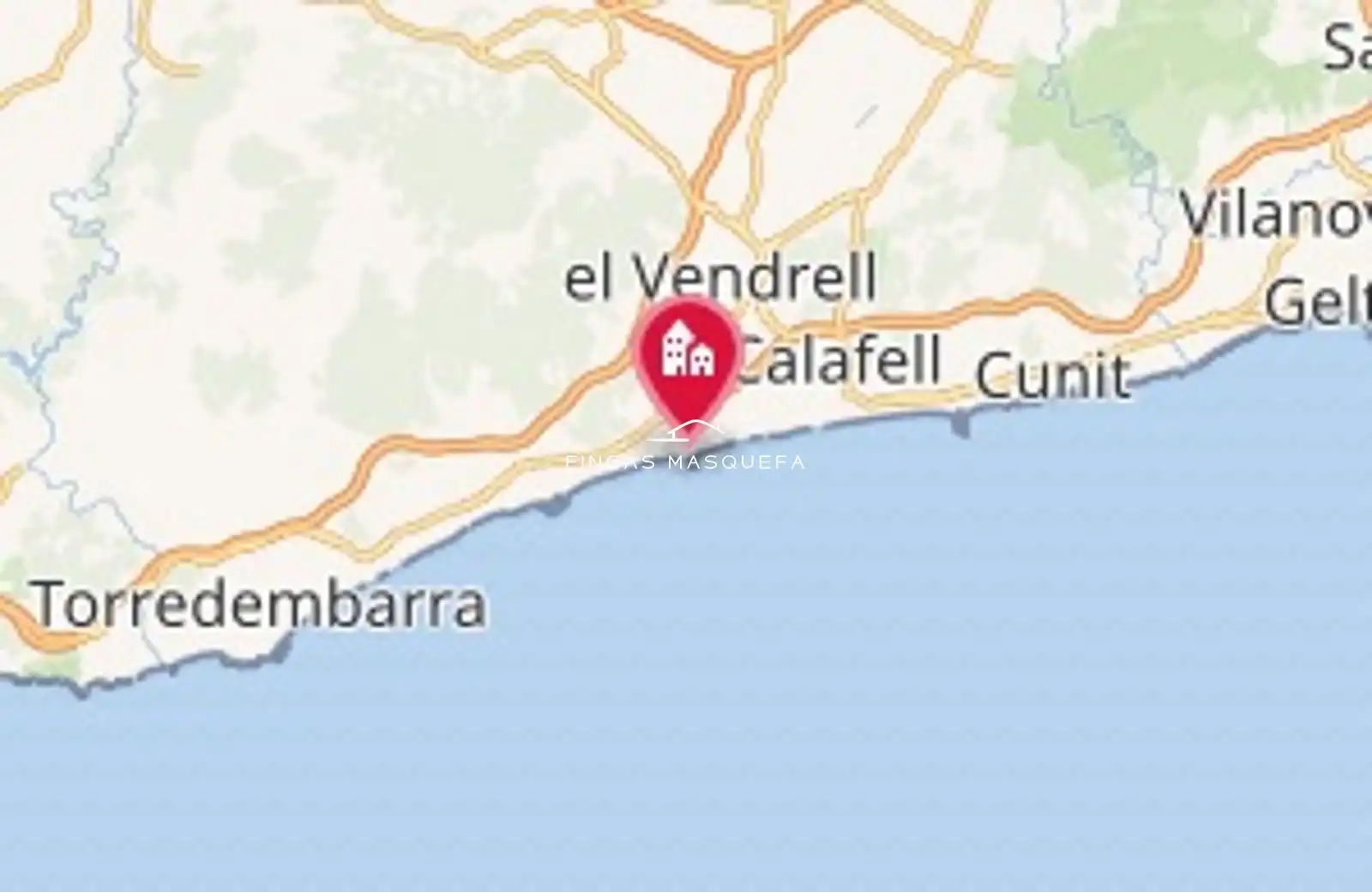 Exterior view of Detached homes for sale in El Vendrell  with Air Conditioner, Heating and Terrace