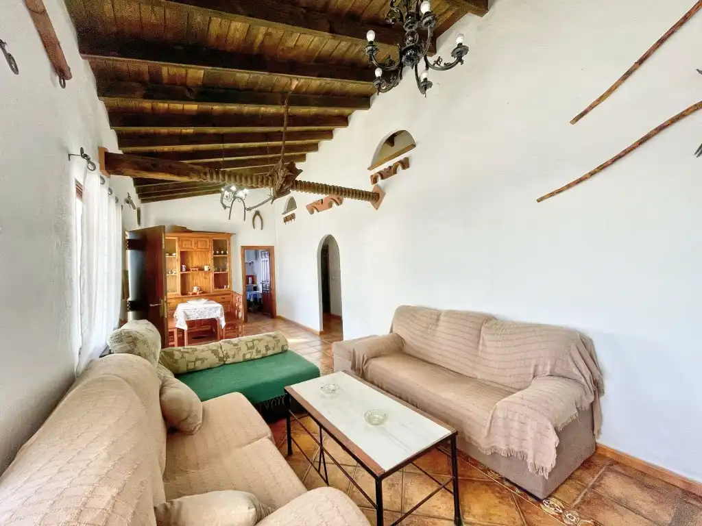 Living room of Country homes for sale in Almáchar  with Private garden, Swimming Pool and Furnished