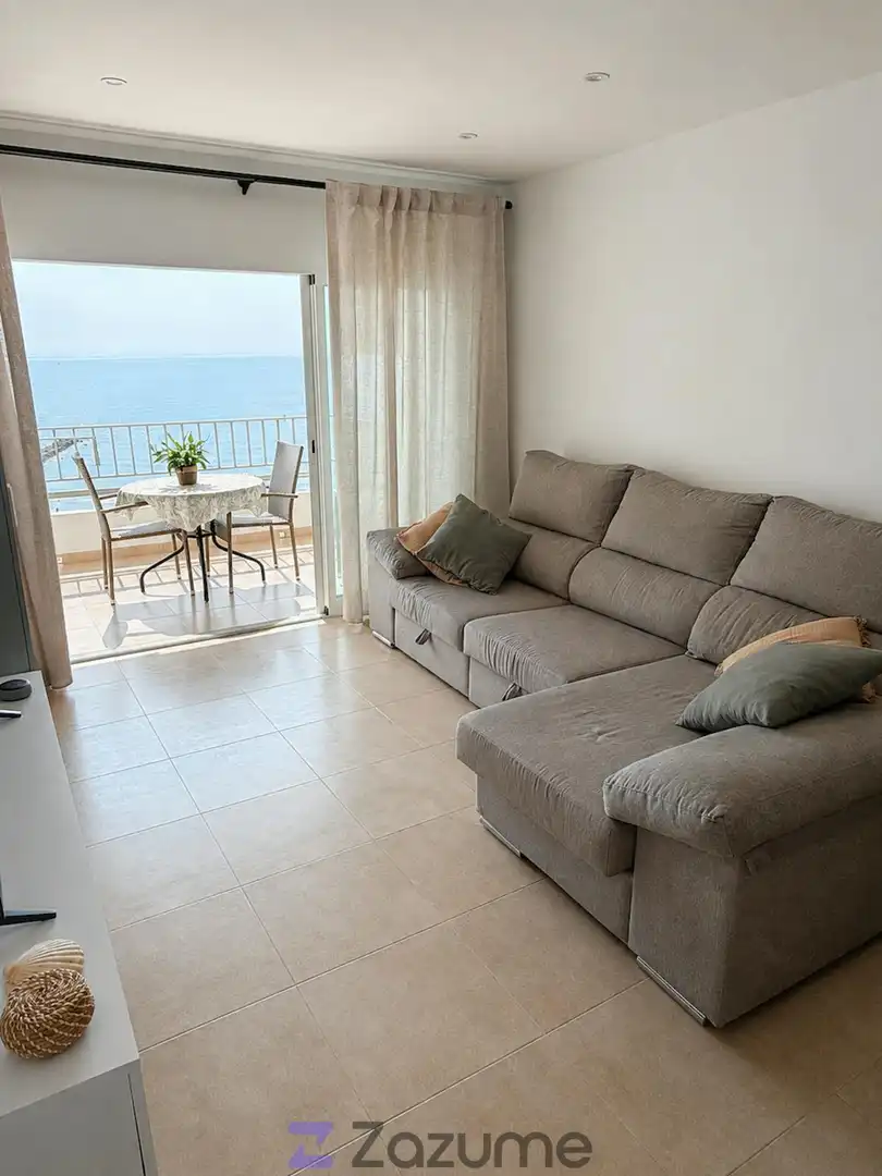 Wohnzimmer von Wohnung zur Miete in El Puig de Santa Maria mit Privatgarten, Terrasse und Schwimmbad