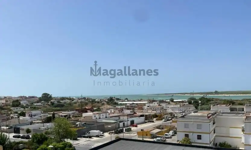 Vista exterior de Piso en venta en Sanlúcar de Barrameda con Terraza