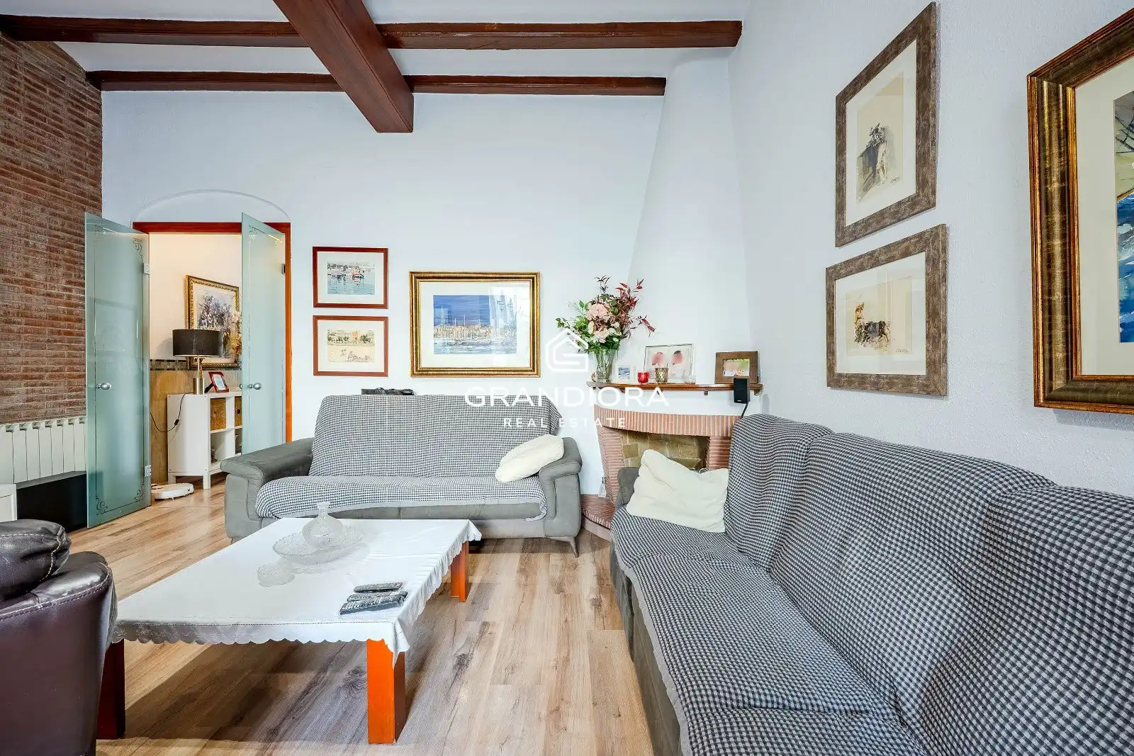 Sala d'estar de Casa o xalet en venda en El Masnou amb Terrassa