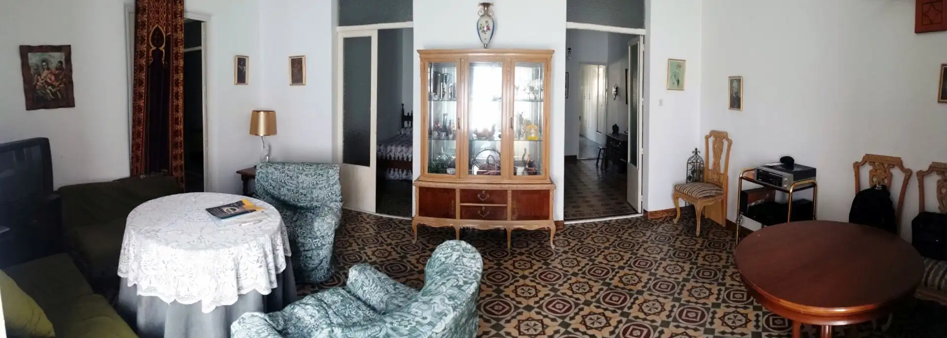 Sala d'estar de Pis en venda en Trujillo amb Moblat, Rentadora i Balcó