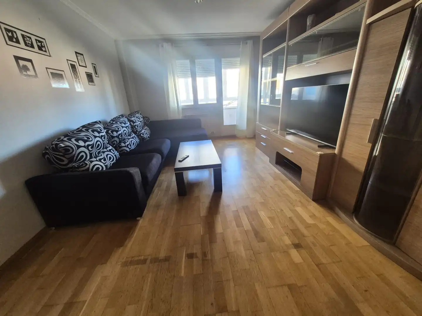 Sala de estar de Piso de alquiler en Ávila con Calefacción y Amueblado
