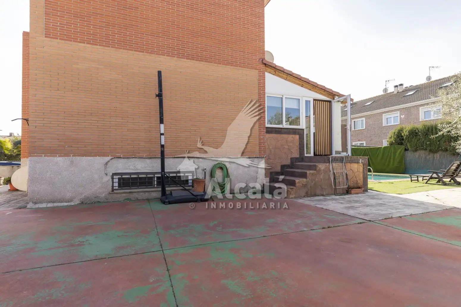 Jardín de Casa adosada en venta en Azuqueca de Henares con Aire acondicionado, Calefacción y Piscina