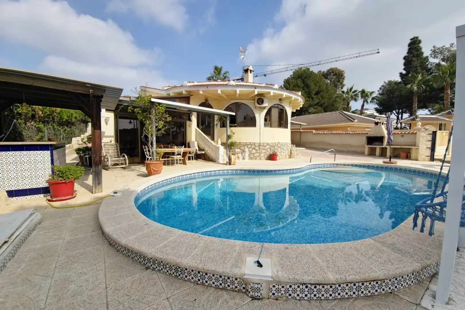 Piscina de Casa o chalet de alquiler en Rojales con Aire acondicionado, Calefacción y Jardín privado