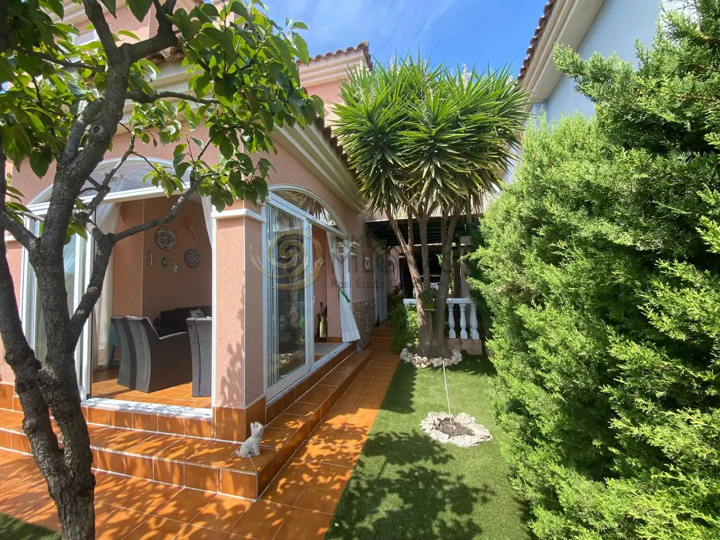 Jardín de Casa o chalet en venta en Polop con Calefacción, Jardín privado y Terraza