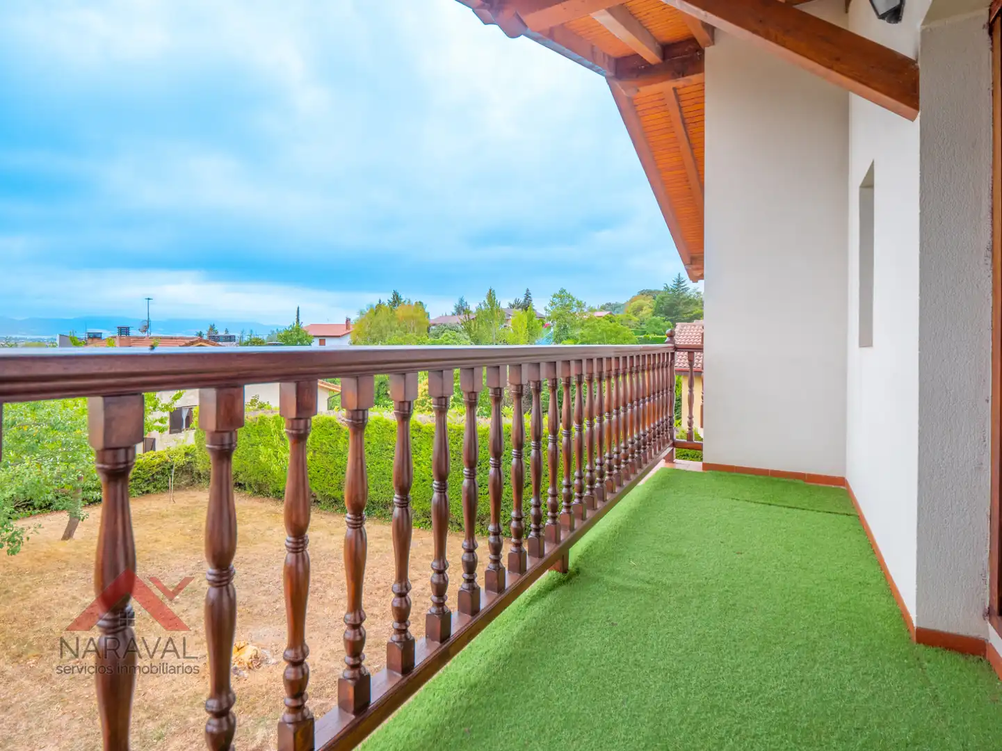 Terrassa de Casa o xalet en venda en Zigoitia amb Calefacció, Jardí privat i Parquet
