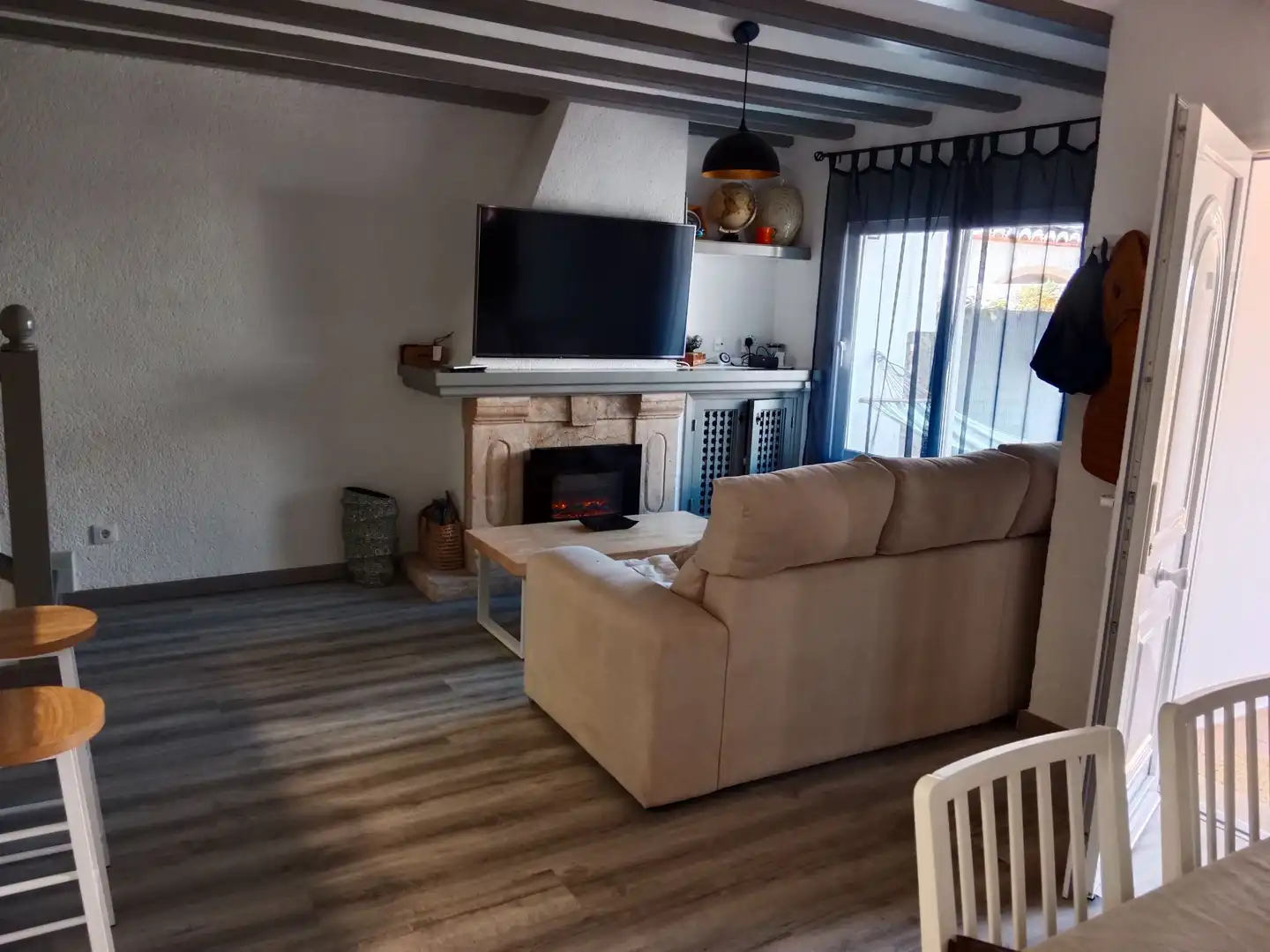 Living room of Houses for sale in Jávea / Xàbia  with Air Conditioner, Heating and Furnished
